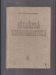 Lékařská kriminalistika - náhled