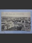 Praha. - Panorama s vyhlídky u starých zámeckých schodů. - náhled