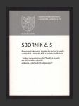 Sborník č. 5 - Rozhodnutí okresních, krajských a vrchních soudů uveřejněná v databázi ASPI z pohledu Judikatura - náhled