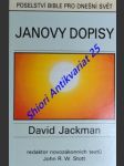 Janovy dopisy - jackman david - náhled