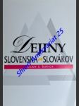Dejiny slovenska a slovákov - ďurica milan stanislav - náhled