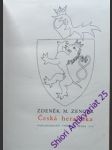 Česká heraldika - zenger zdeněk m. - náhled