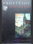Prostějov - v malbě. kresbě, grafice - zatloukal pavel - náhled