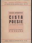 Čistá poesie: La poésie pure - náhled