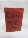 Deutsch-Esperanto: Liliput-Wörterbuch 12000 Worte - náhled