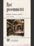 Řeč písemnictví (umění vnímat umění) - náhled
