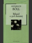Biliard o pol desiatej - náhled