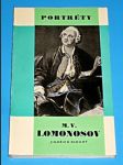 Portréty : M.V.Lomonosov - náhled
