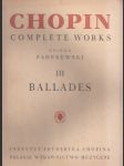 Ballades - Complete Works III. - náhled