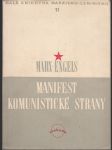 Manifest komunistické strany - náhled