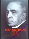 Judr. emil hácha ( 1938-1945) - pasák tomáš - náhled