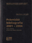 Právnická bibliografia 2001-2004 - náhled