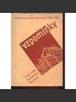 Vzpomínky. Hlávkovy studentské koleje 1904-1934 - náhled