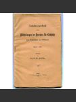 Inhaltsverzeichnis zu den Mittheilungen des Vereines Für Geschichte der Deutschen in Böhmen, Band I-XXX [čeští Němci, dějiny Němců v Čechách, historiografie, bibliografie, časopis] - náhled