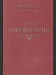 Imperialismus, dnešní období kapitalismu - náhled