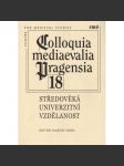Středověká univerzitní vzdělanost - náhled