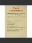 Studia Neoaristotelica ročník 5 (2008), číslo 1 - náhled