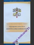 KRISTOVA LÁSKA K MIGRANTOM - Pápežská rada pre pastoráciu migrantov a cestujúcich - náhled