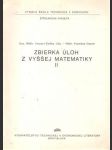 Zbierka úloh z vyššej matematiky II. - náhled