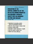 Resolution of the Central Committee of the Communist Party of China [1986; Čína; politika; ideologie; Chinese Documents] - náhled