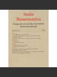 Studia Neoaristotelica ročník 4 (2007), číslo 1 - náhled