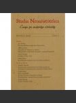 Studia Neoaristotelica ročník 10 (2013), číslo 3 - náhled