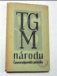 Tgm národu - časové odpovědi z jeho díla - náhled