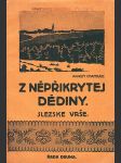 Z nepřikrytej dědiny (Slezske vrše) - řada druhá: podpis autora na patitulu - náhled