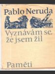 Vyznávám se, že jsem žil - Paměti - náhled