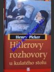 Hitlerovy rozhovory u kulatého stolu - picker henry - náhled