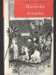 Husitská kronika - náhled