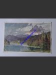 COMPTON Edward Harrison (1881-1960) - Misurinasee mit den drei Zinnen in den Dolomiten - Tirol - náhled