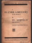 Sv. cyril a metoděj. sv. vojtěch - náhled