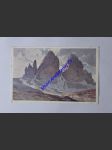 COMPTON Edward Harrison (1881-1960) - Die drei Zinnen in den Sextener-Dolomiten . Tirol - náhled