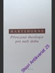 Přirozená theologie pro naši dobu - hartshorne charles - náhled