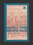 Analýza a tvorba veřejných politik - náhled