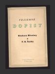 Vzájemné dopisy Otakara Břiziny a F. X. Šaldy - náhled