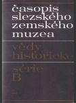 Časopis slezského zemského muzea B-43-1994 - náhled
