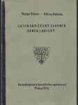 Latinsko-český slovník genealogický - náhled
