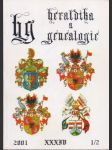 Heraldika a Genealogie 1-4/2001 - náhled
