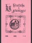 Heraldika a Genealogie 1-4/1998 - náhled