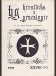 Heraldika a Genealogie 1-2/1995 - náhled