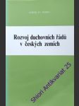 Rozvoj duchovních řádů v českých zemích - němec jaroslav - náhled