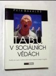 Tabu v sociálních vědách - náhled