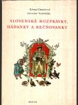 Slovenské rozprávky, hádanky a rečňovanky - náhled