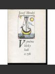Ve jménu lásky lodí a ryb (podpis Josef Hrubý) - poezie - náhled