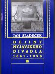 Dejiny Myjavského divadla 1841-1998 - náhled