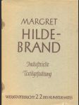 Margret hildebrand - industrielle textilgestaltung (průmyslový textilní design) - náhled