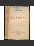 Présences [román, francouzská literatura] - náhled