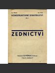 Konstruktivní stavitelství, díl I. Zednictví - náhled